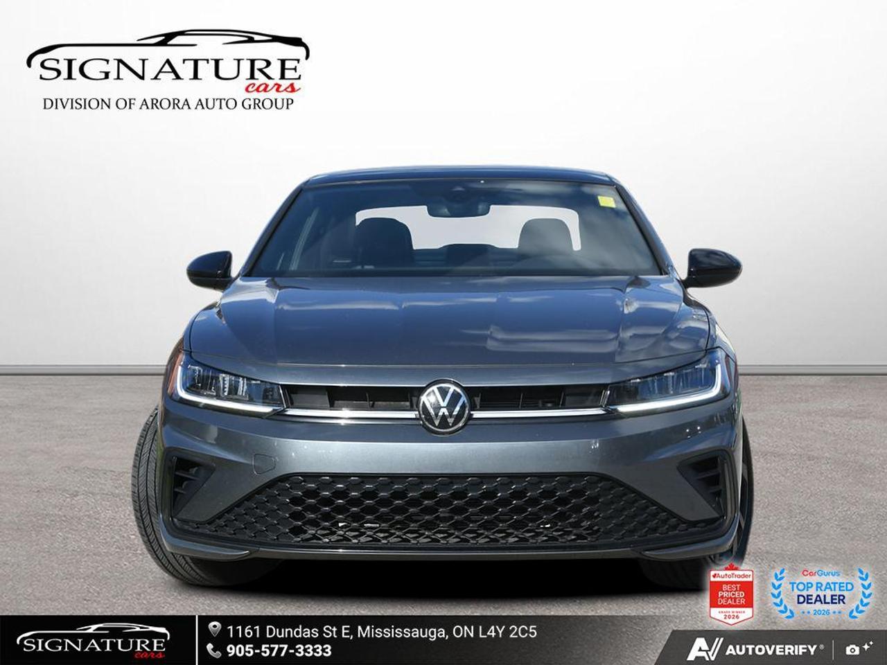 2025 Volkswagen Jetta Comfortline Sport Pkg No Accident Sunroof Leather Photo5