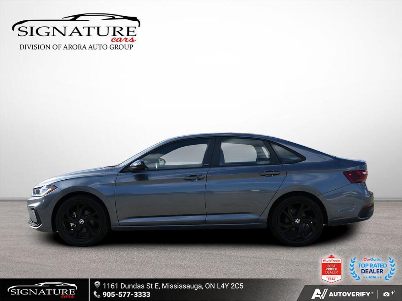 2025 Volkswagen Jetta Comfortline Sport Pkg No Accident Sunroof Leather Photo