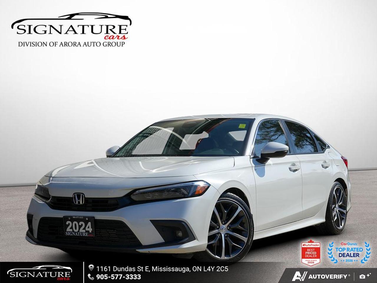 2024 Honda Civic Touring No Accident Sunroof Leather Photo0