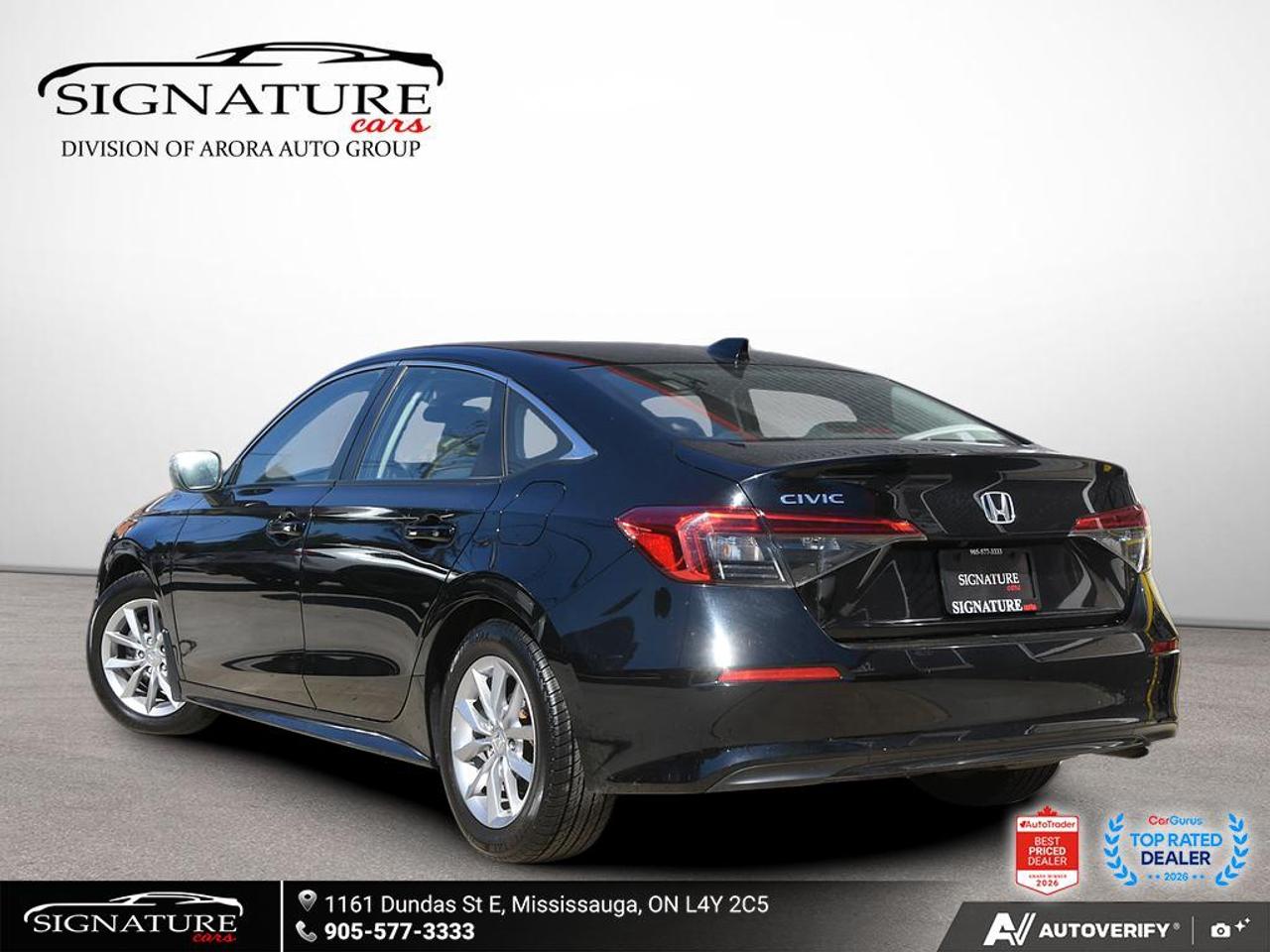 2022 Honda Civic EX No Accident Sunroof Carplay Photo3