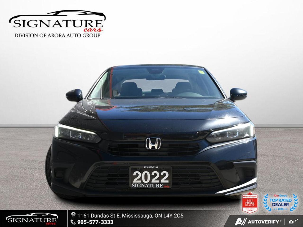 2022 Honda Civic EX No Accident Sunroof Carplay Photo