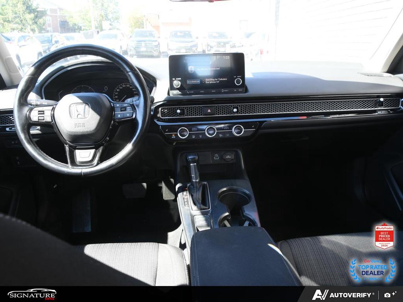 2022 Honda Civic EX No Accident Sunroof Carplay Photo