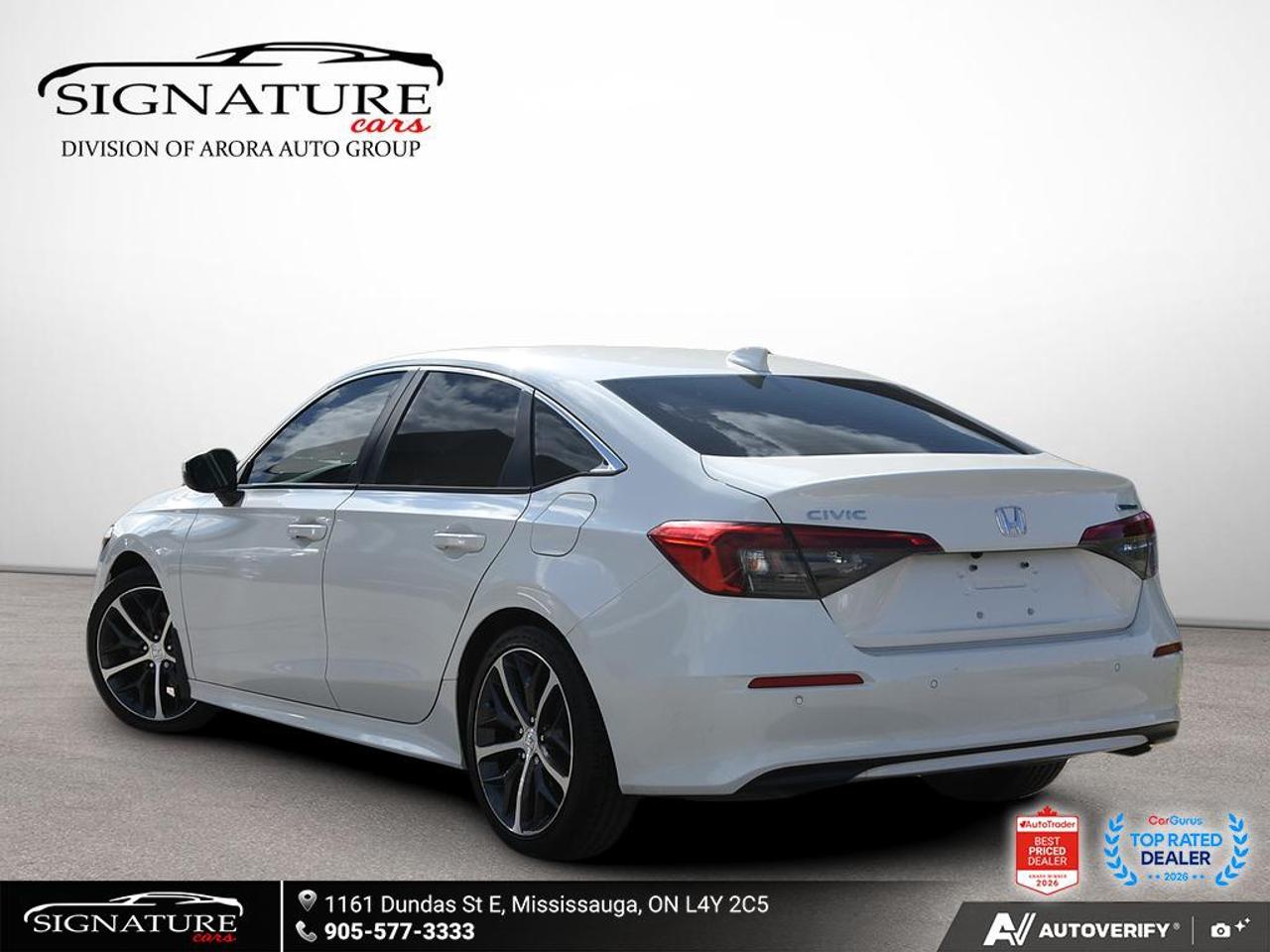 2024 Honda Civic Touring No Accident Sunroof Leather Photo3