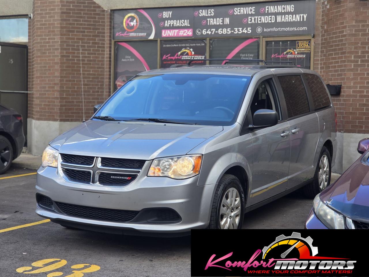 Gray 2020 Dodge Grand Caravan Minivan Front-Wheel Drive Automatic