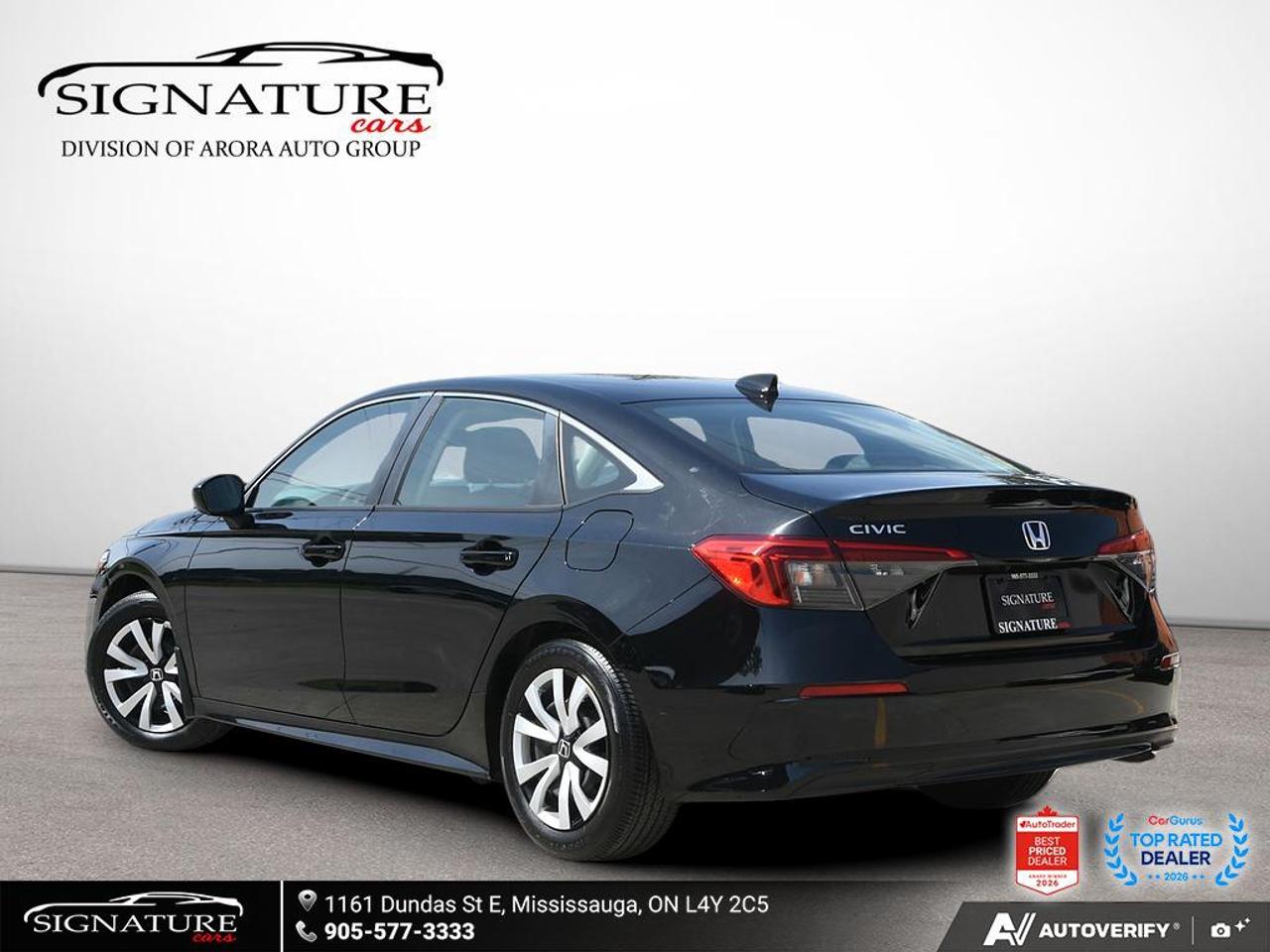 2022 Honda Civic LX No Accident Lane Assist Carplay Heated Seats Photo3