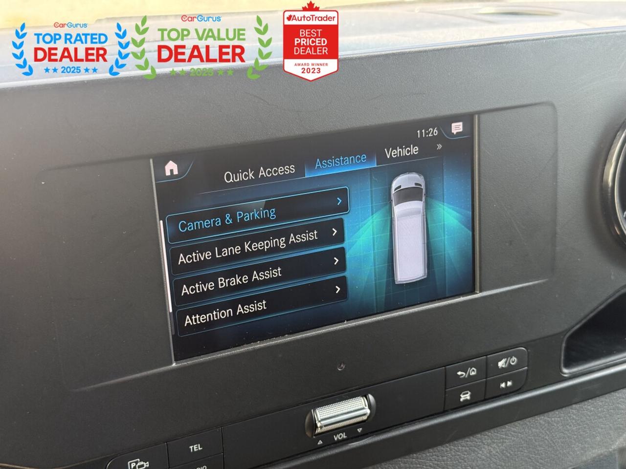 2022 Mercedes-Benz Sprinter 2500 | 144-in HIGHROOF | FULLY SERVICED AT MB | 360 CAMERA | APPLE CARPLAY | ANDROID AUTO Photo