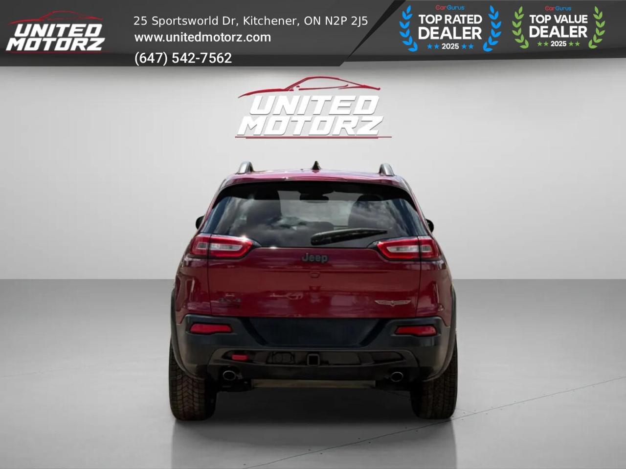 2016 Jeep Cherokee Trailhawk 4WD 3.2L 6cyl~CERTIFIED~ Photo