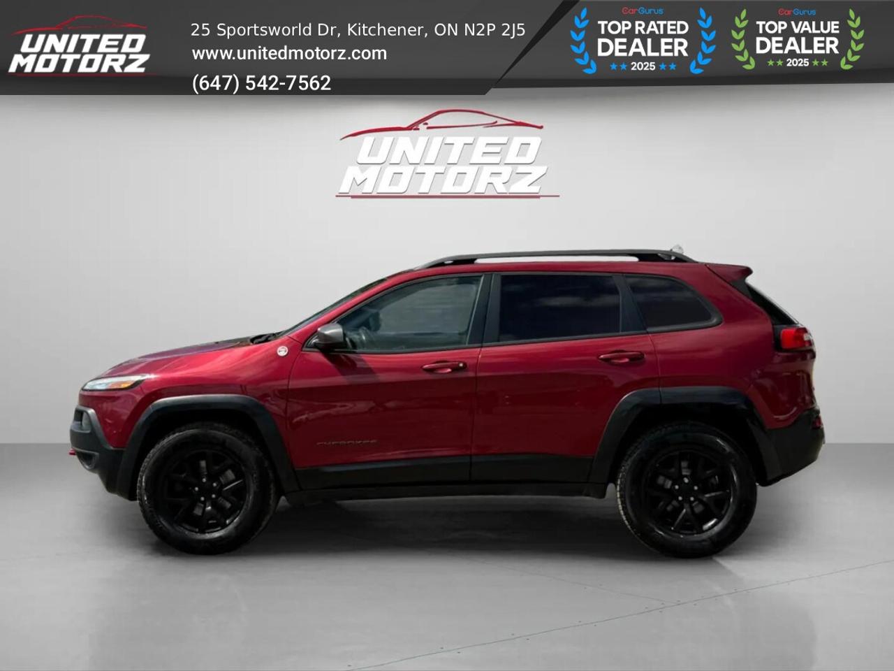 2016 Jeep Cherokee Trailhawk 4WD 3.2L 6cyl~CERTIFIED~ Photo