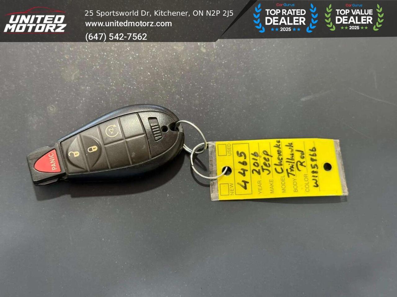2016 Jeep Cherokee Trailhawk 4WD 3.2L 6cyl~CERTIFIED~ Photo