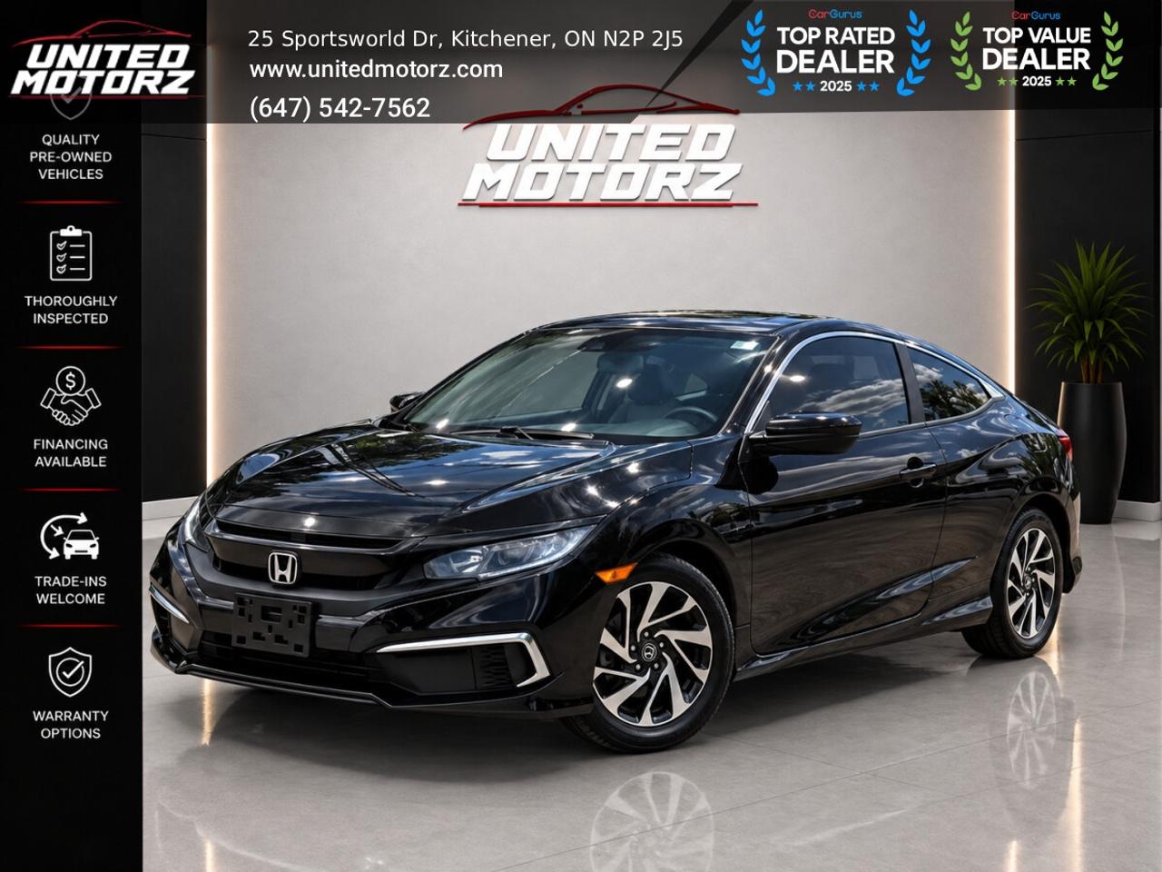 2019 Honda Civic COUPE LX FWD 2.0L 4cyl~CERTIFIED~ Photo0