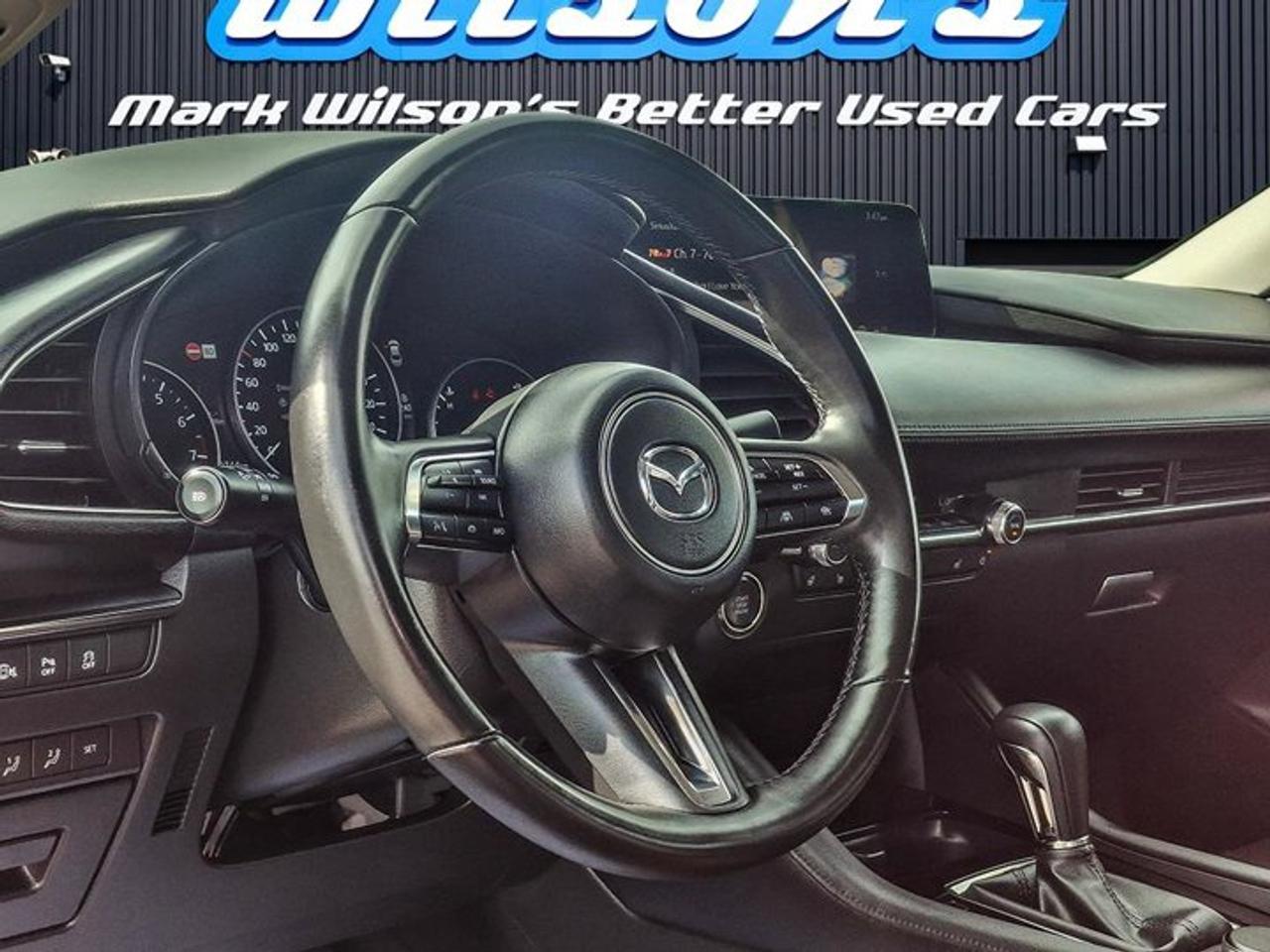 2025 Mazda MAZDA3 GT | Leather | Sunroof | Nav | Heated Wheel + Seats | Power Seat | CarPlay + Android & More! Photo