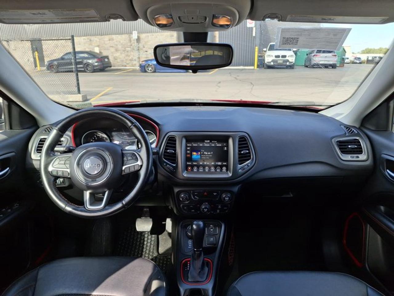 2021 Jeep Compass Trailhawk 4x4 | Split Leather | Tow Group | Heated Seats + Steering | Remote Start | BSM & More ! Photo