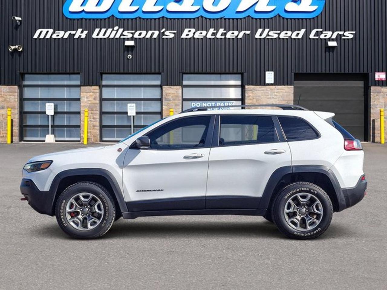 2019 Jeep Cherokee Trailhawk 4x4 | Split Leather | Heated Seats + Steering | Remote Start | Blind Spot Monitor & More ! Photo2