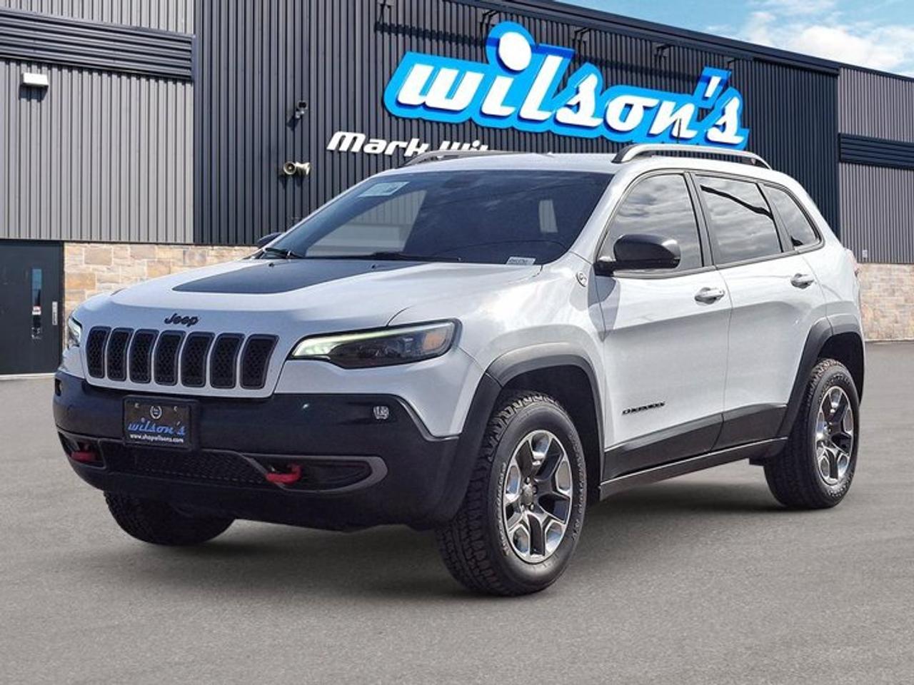 2019 Jeep Cherokee Trailhawk 4x4 | Split Leather | Heated Seats + Steering | Remote Start | Blind Spot Monitor & More ! Photo5