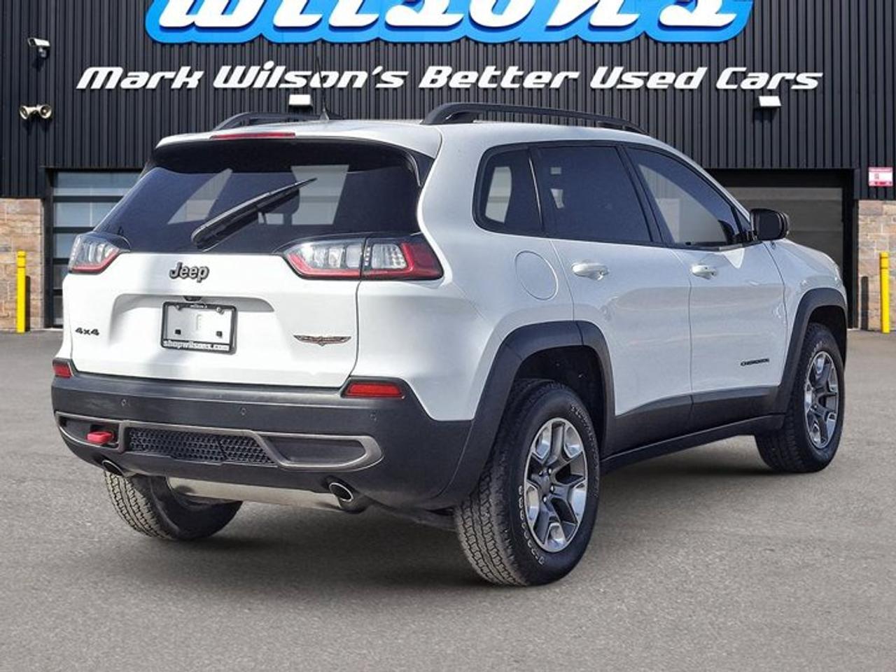 2019 Jeep Cherokee Trailhawk 4x4 | Split Leather | Heated Seats + Steering | Remote Start | Blind Spot Monitor & More ! Photo