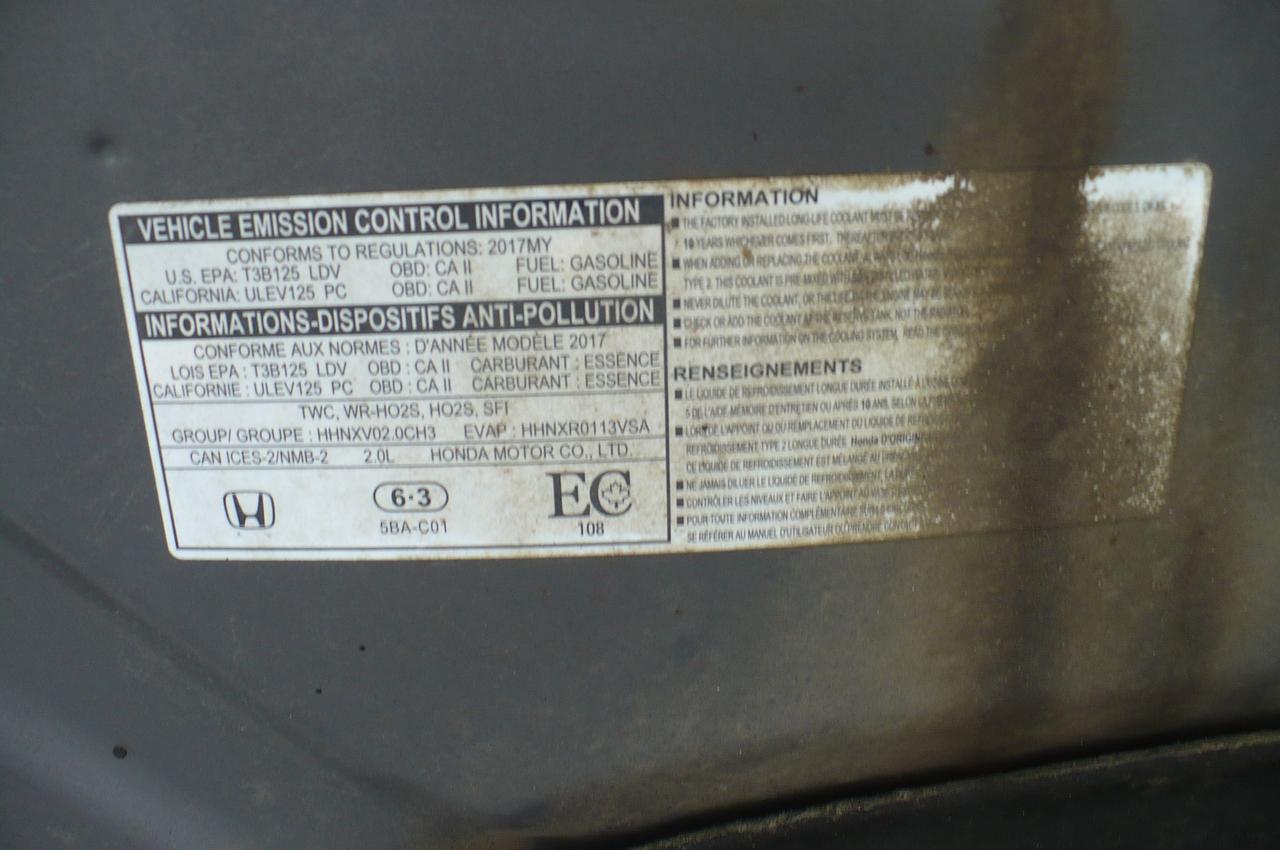 2017 Honda Civic EX Heated Seats / Sunroof  ONE OWNER Photo