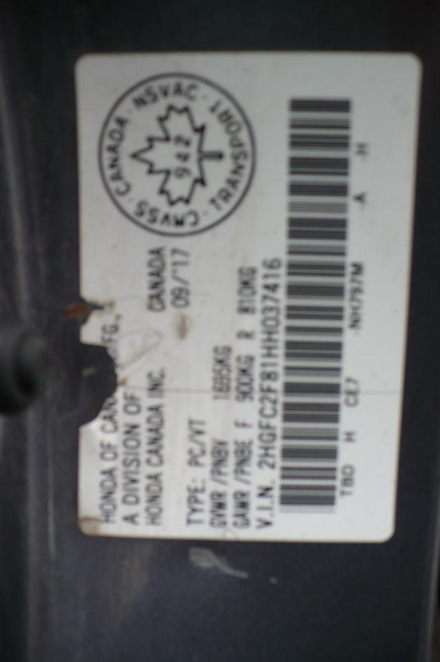 2017 Honda Civic EX Heated Seats / Sunroof  ONE OWNER Photo