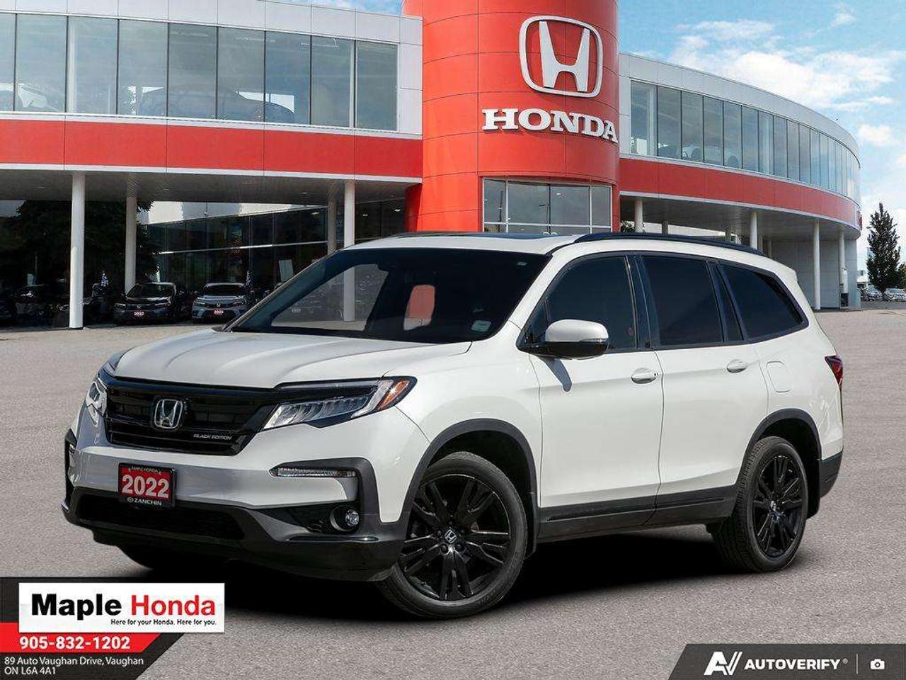 2022 Honda Pilot Leather Seats| Navigation| DVD| Panoramic roof| Photo0