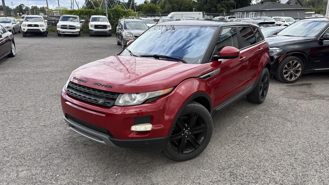 Red 2015 Land Rover Range Rover Evoque SUV / Crossover All-Wheel Drive Automatic