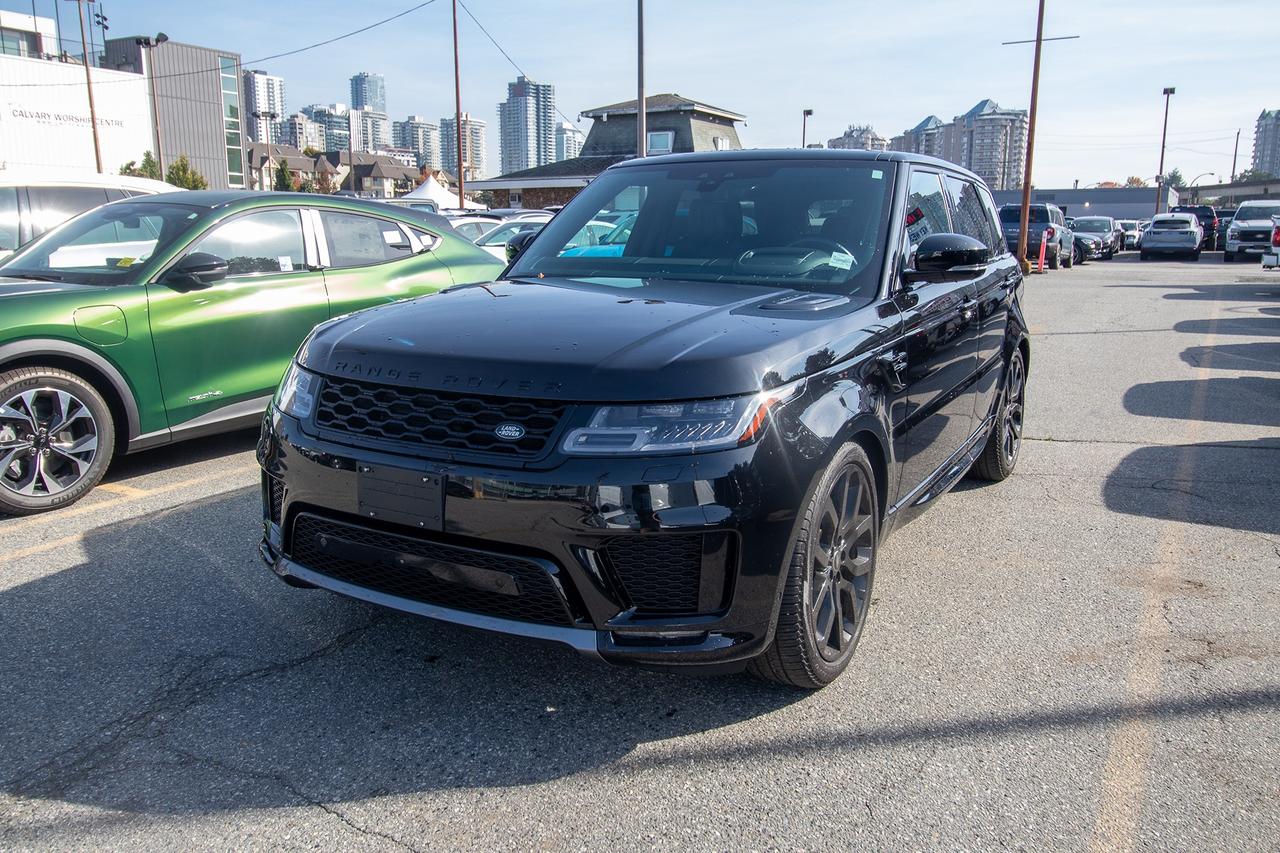 Black 2021 Land Rover Range Rover Sport SUV / Crossover All-Wheel Drive Automatic