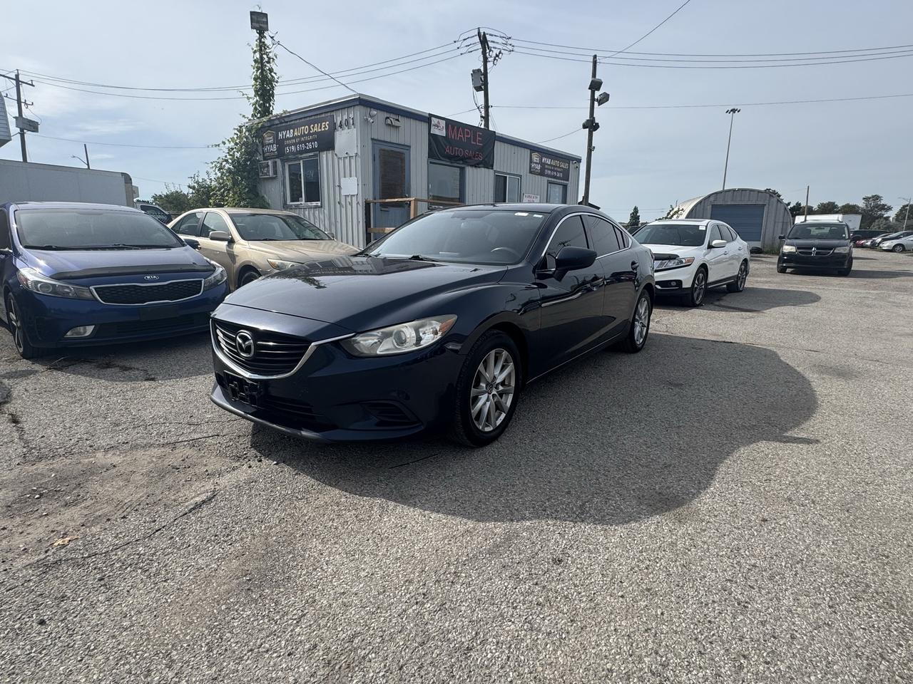 Blue 2016 Mazda MAZDA6 Sedan  Automatic