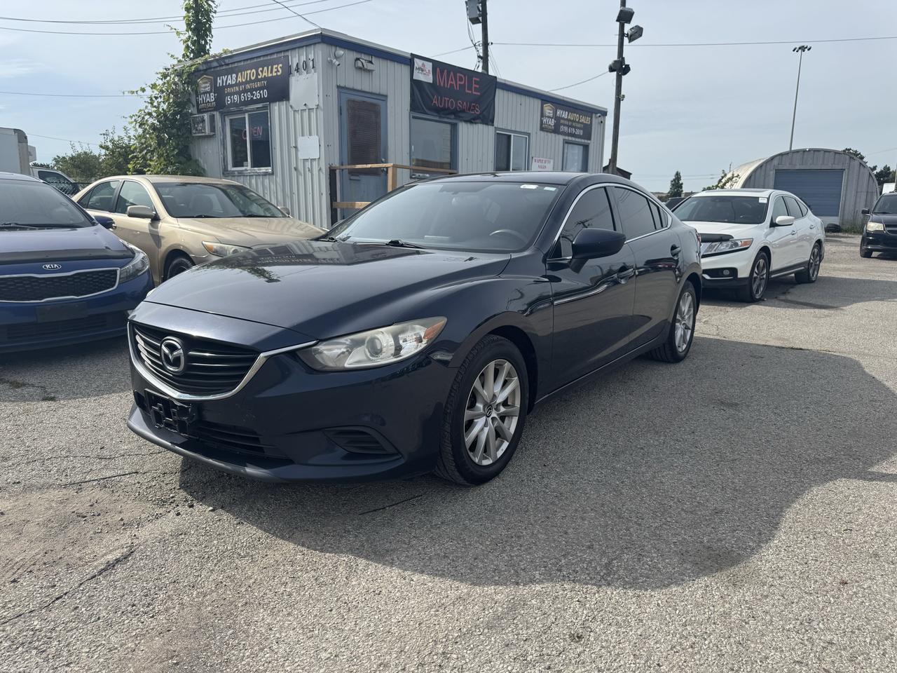 Blue 2016 Mazda MAZDA6 Sedan Automatic