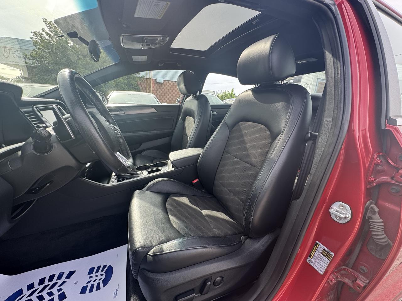 Red 2019 Hyundai Sonata Sedan Front-Wheel Drive Automatic