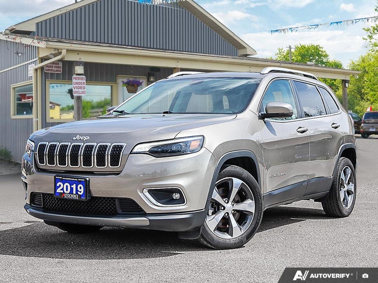 2019 Jeep Cherokee Limited FWD, REMOTE START, R/V CAM, PWR T/GATE