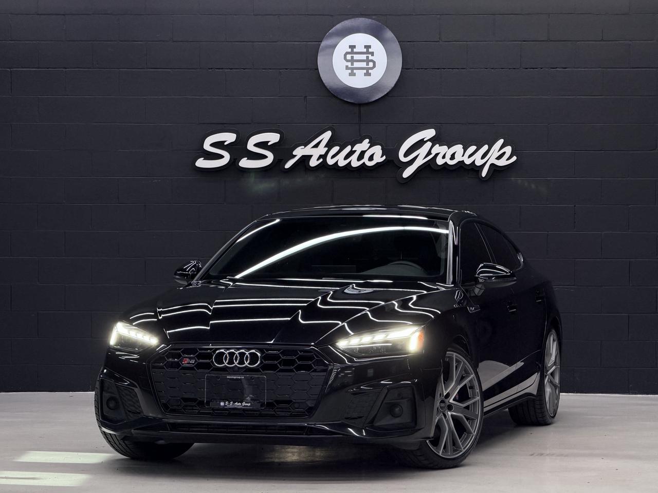 Black 2022 Audi S5 Sportback Sedan  Automatic