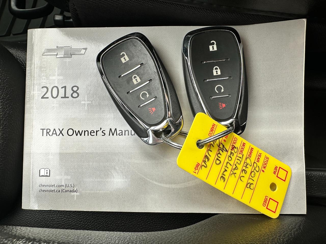 2018 Chevrolet Trax LT AWD Cloth BackupCam XM Bluetooth RemoteStart AC Photo