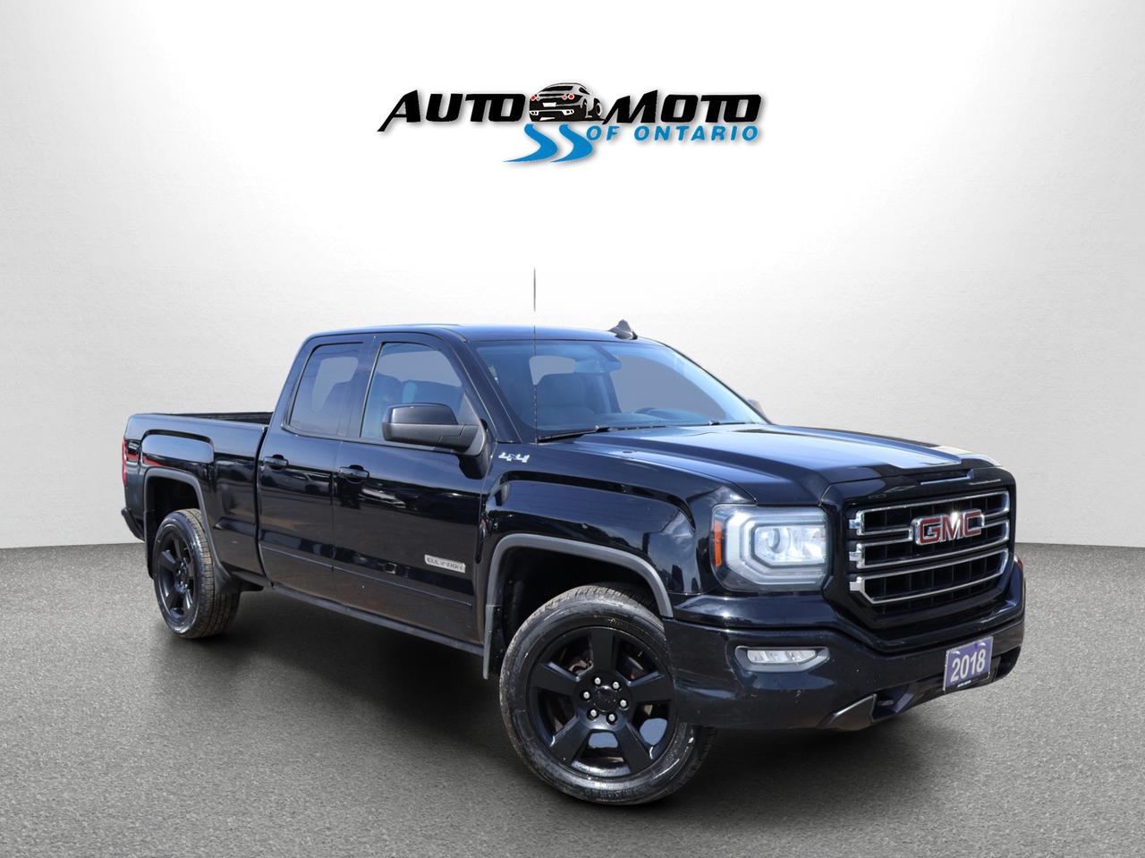2018 GMC Sierra 1500 V8 ELEVATION CREW 4X4 CERTIFIED CAMERA CRUISE ALLOYS - Photo #1