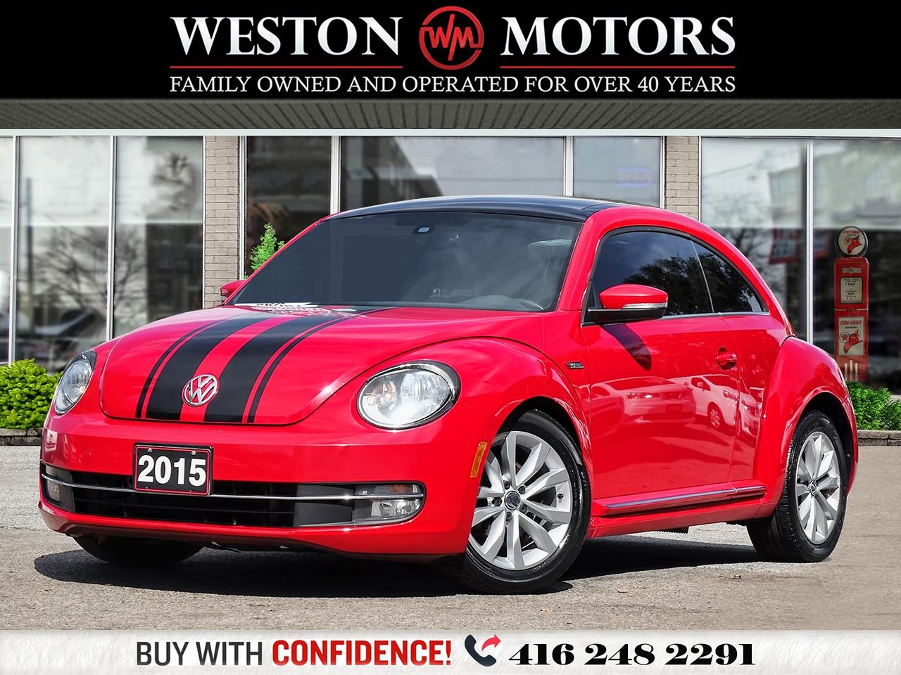 2015 Volkswagen Beetle COMFORTLINE*LEATHER SEATS*SUNROOF*PICTURES COMING