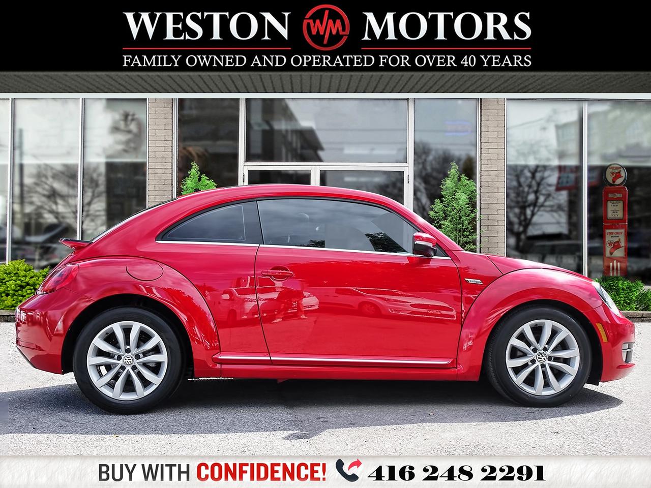 2015 Volkswagen Beetle COMFORTLINE*LEATHER SEATS*SUNROOF*HEATED SEATS*BT Photo2