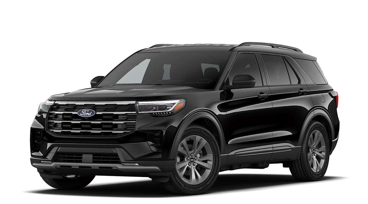Agate Black Metallic 2027 Ford Explorer SUV / Crossover All-Wheel Drive Automatic