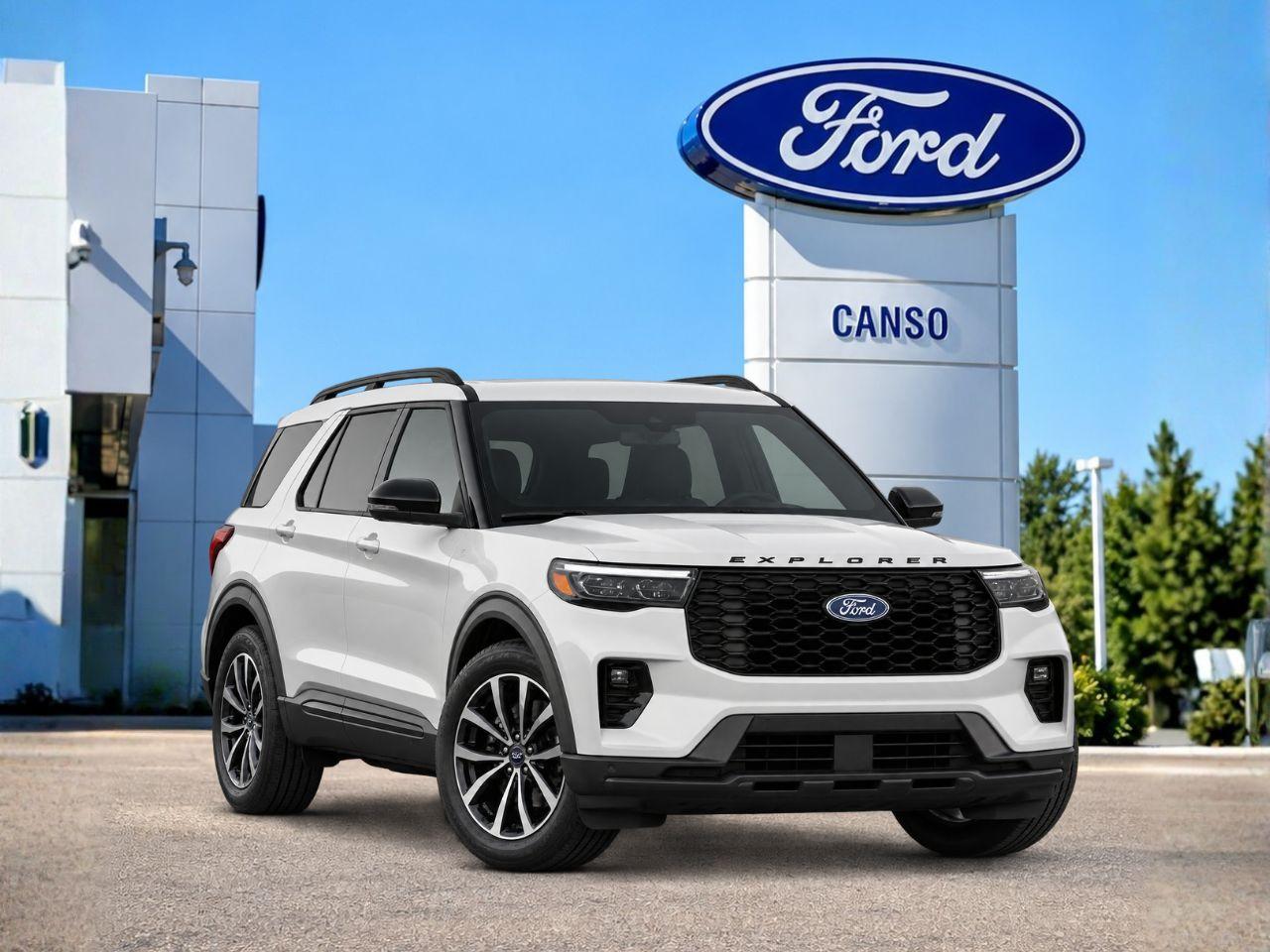 Gray (Avalanche Grey) 2027 Ford Explorer SUV / Crossover All-Wheel Drive Automatic