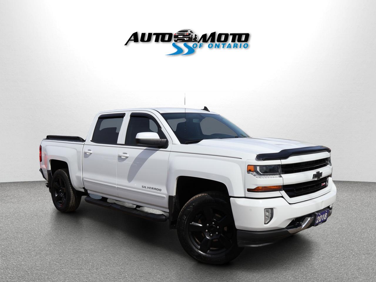 2018 Chevrolet Silverado 1500 V8 LT CREW CAB 4WD CERTIFIED *ACCIDENT FREE*CHEVY MAINTAIN* CAMERA NAV BLUETOOTH HEATED SEATS CRUISE ALLOYS - Photo #1