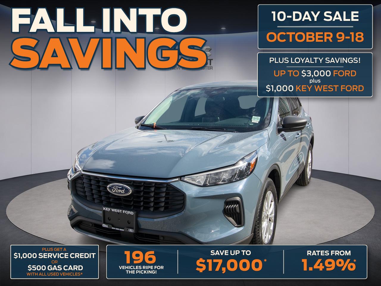 Vapour Blue Metallic 2023 Ford Escape SUV / Crossover All-Wheel Drive Automatic