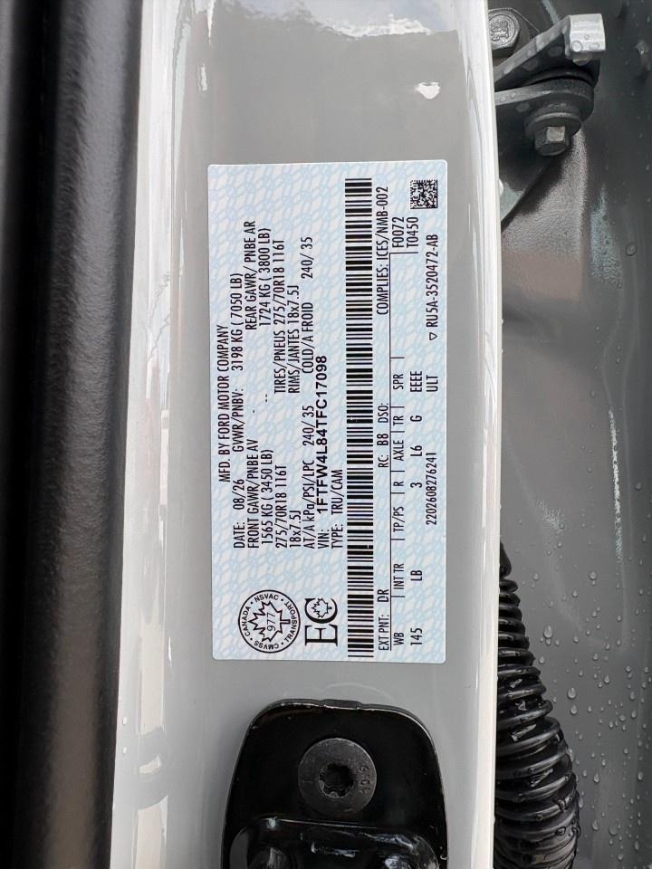 2026 Ford F-150 Tremor 4WD SuperCrew 5.5' Box Photo