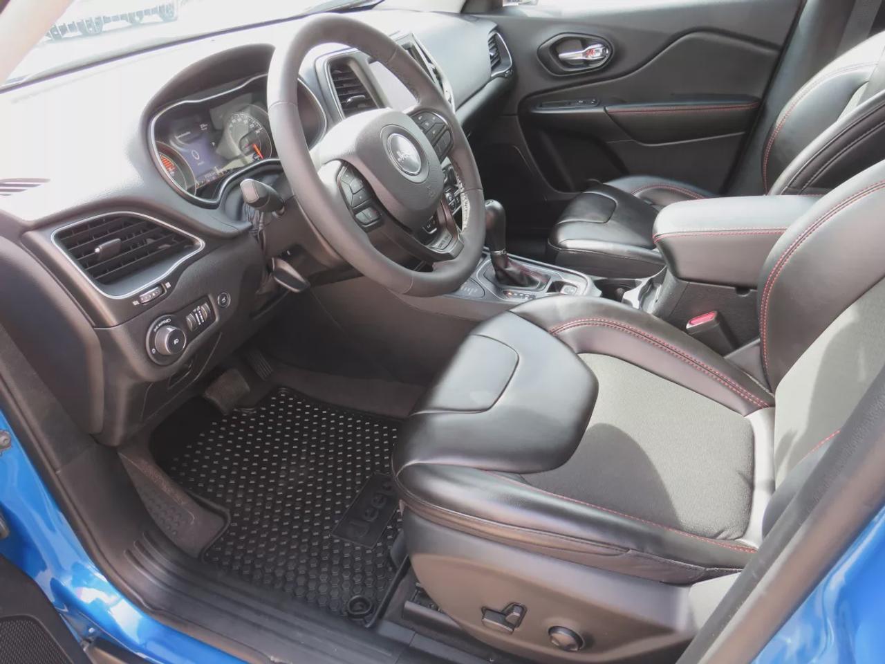 2022 Jeep Cherokee Trailhawk | 4WD | Automatic | Alloy Wheels | All-Terrain Tires | Heated Seats | Heated Steering Wheel | Power Driver Seat | Dual-Zone Climate Control | Touchscreen Display | Navigation | Bluetooth | Back-Up Camera | Blind Spot Monitor | Cross-Traffic Aler Photo