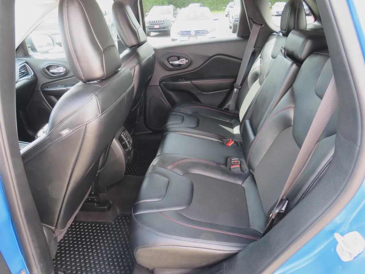2022 Jeep Cherokee Trailhawk | 4WD | Automatic | Alloy Wheels | All-Terrain Tires | Heated Seats | Heated Steering Wheel | Power Driver Seat | Dual-Zone Climate Control | Touchscreen Display | Navigation | Bluetooth | Back-Up Camera | Blind Spot Monitor | Cross-Traffic Aler Photo
