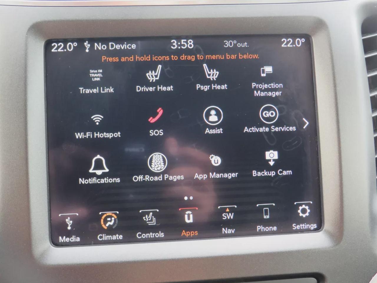 2022 Jeep Cherokee Trailhawk | 4WD | Automatic | Alloy Wheels | All-Terrain Tires | Heated Seats | Heated Steering Wheel | Power Driver Seat | Dual-Zone Climate Control | Touchscreen Display | Navigation | Bluetooth | Back-Up Camera | Blind Spot Monitor | Cross-Traffic Aler Photo