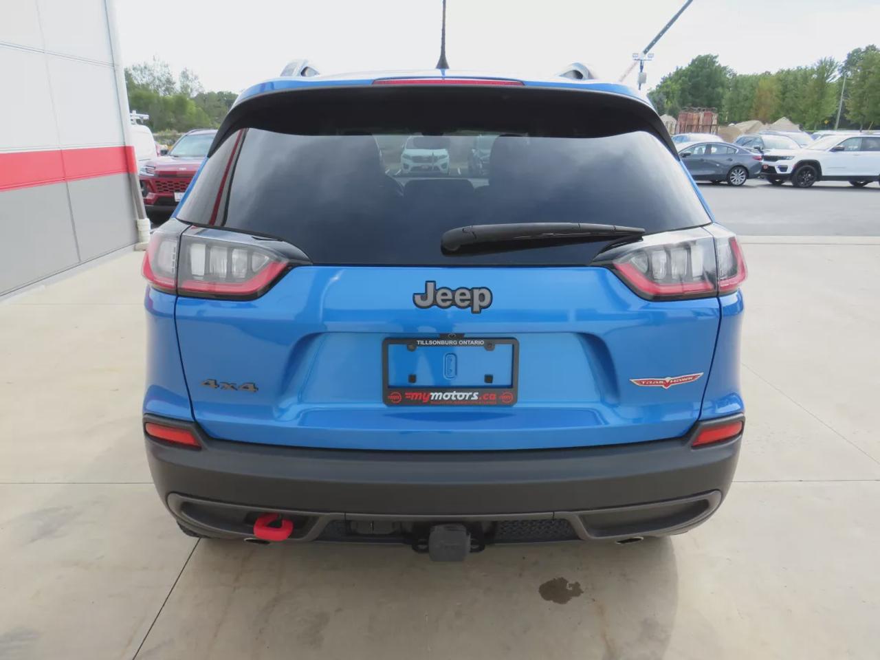 2022 Jeep Cherokee Trailhawk | 4WD | Automatic | Alloy Wheels | All-Terrain Tires | Heated Seats | Heated Steering Wheel | Power Driver Seat | Dual-Zone Climate Control | Touchscreen Display | Navigation | Bluetooth | Back-Up Camera | Blind Spot Monitor | Cross-Traffic Aler Photo