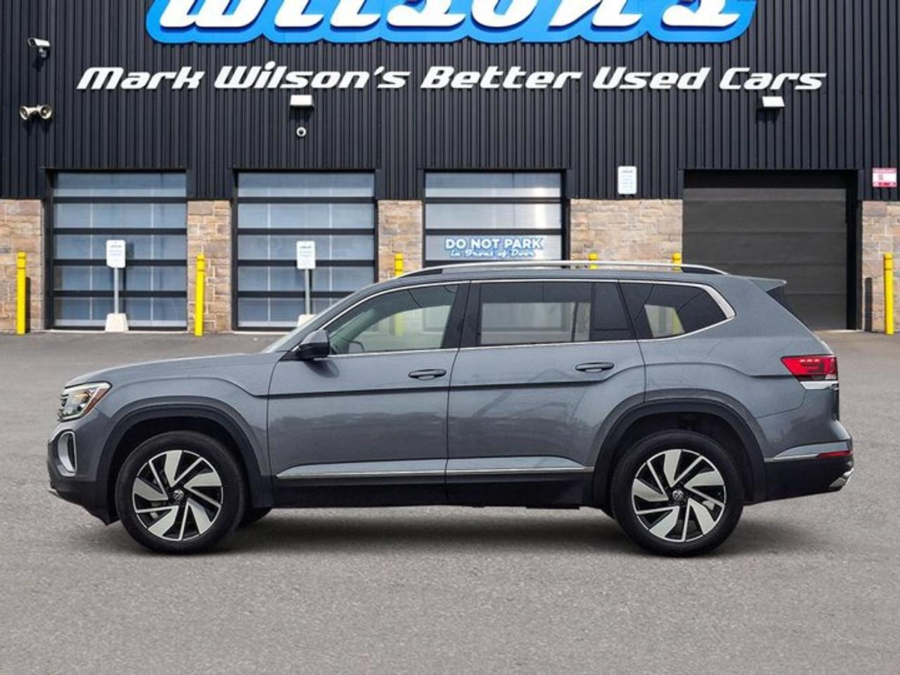 2024 Volkswagen Atlas Highline AWD | Leather | Sunroof | Nav | Harman Kardon Audio | Cooled + Heated Seats | ACC and More! Photo