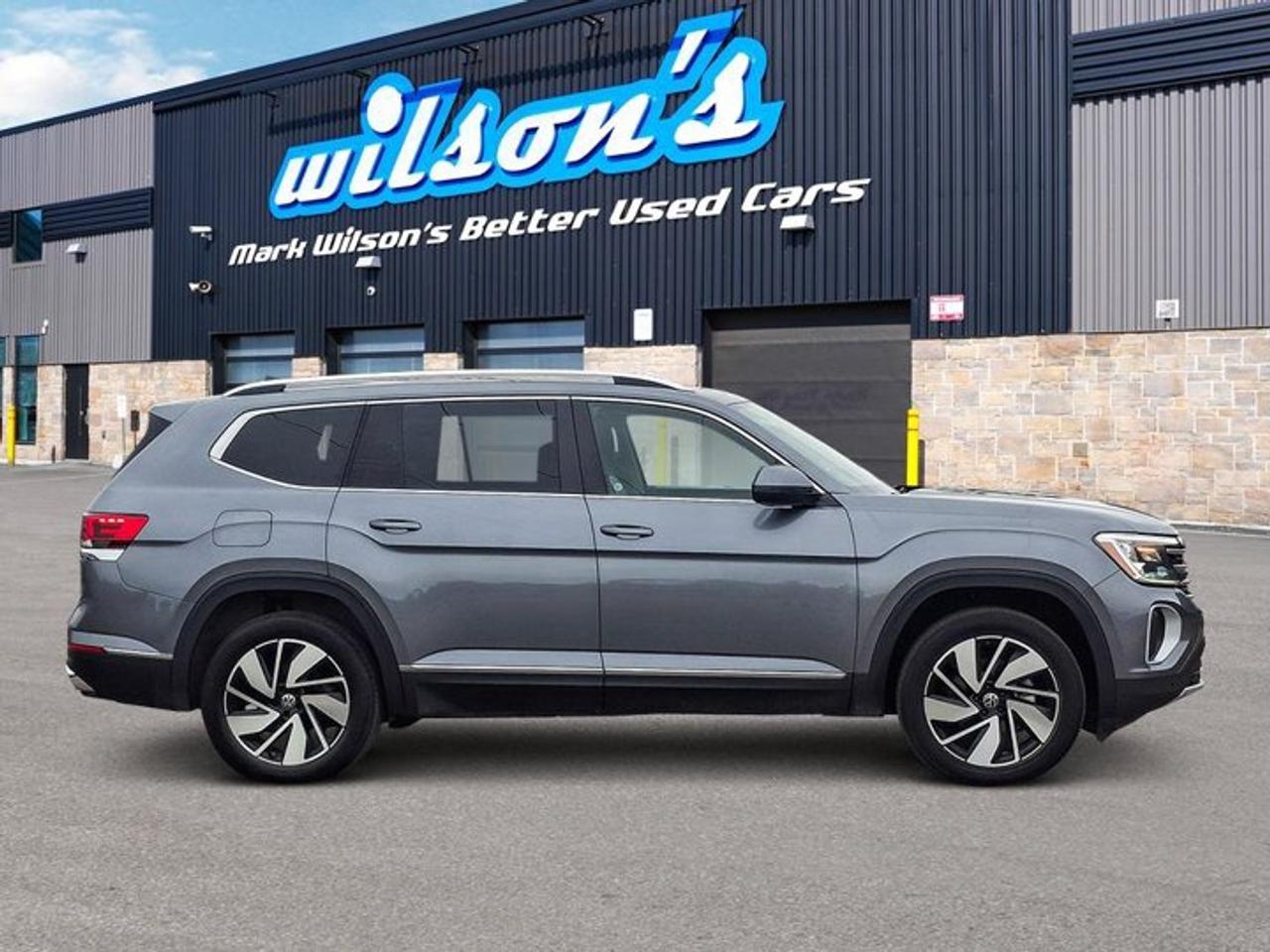 2024 Volkswagen Atlas Highline AWD | Leather | Sunroof | Nav | Harman Kardon Audio | Cooled + Heated Seats | ACC and More! Photo