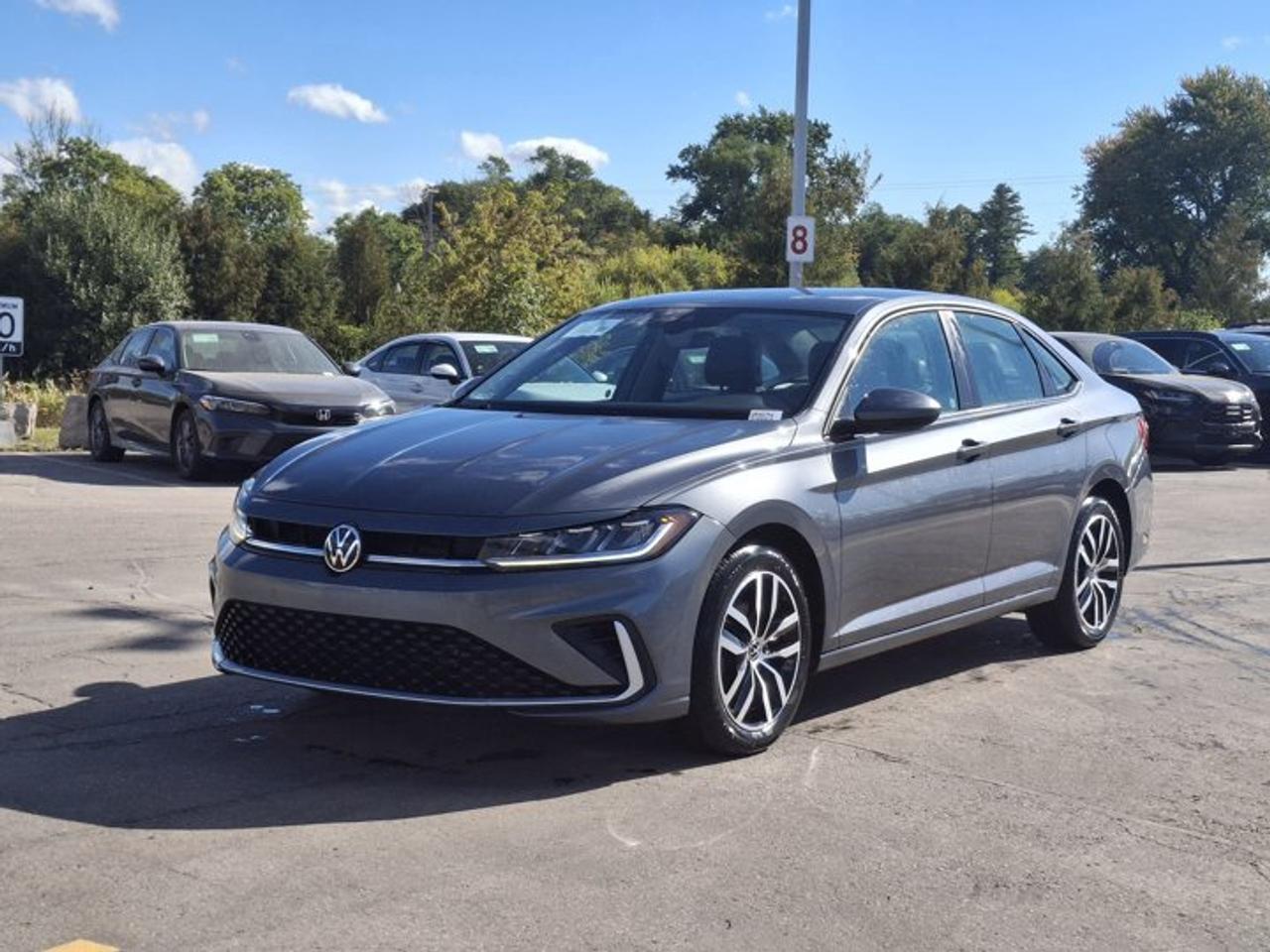 2025 Volkswagen Jetta Comfortline | Leather | Heated Seats + Steering | Remote Start | Blind Spot | and More ! Photo5