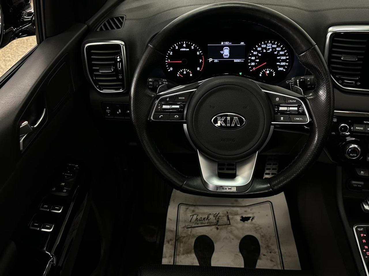 2022 Kia Sportage SX/AWD/PANOROOF/LEATHER/NAVI/ONLY 56KM/1 OWNER! Photo