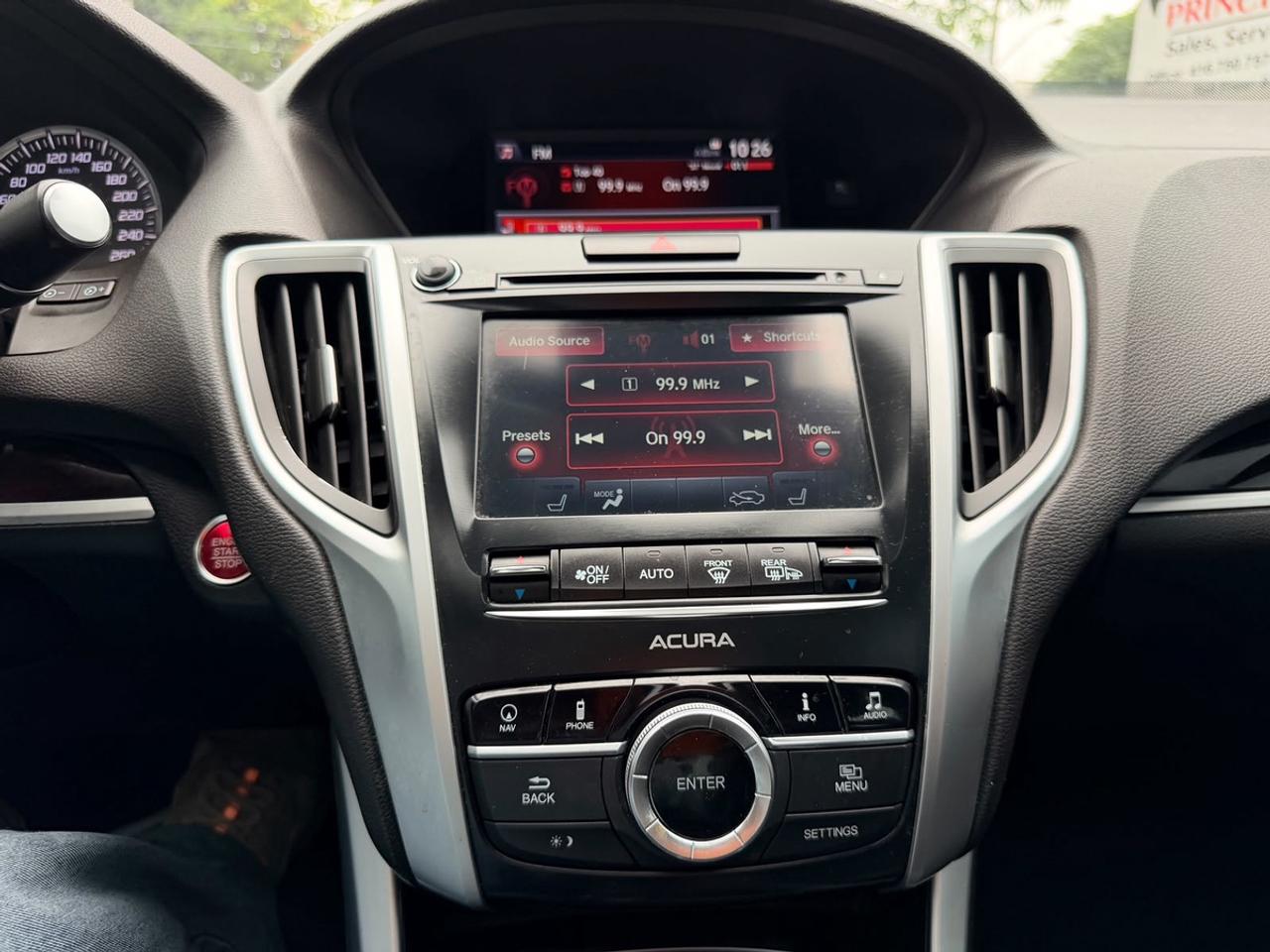 2015 Acura TLX Technology Photo