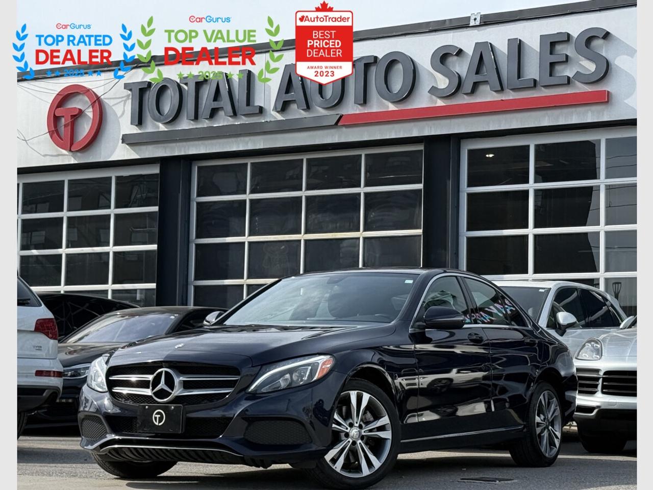 2016 Mercedes-Benz C-Class PREMIUM PKG | MB SERVICED | PANO | REAR CAMERA | NAVI | LOADED Photo