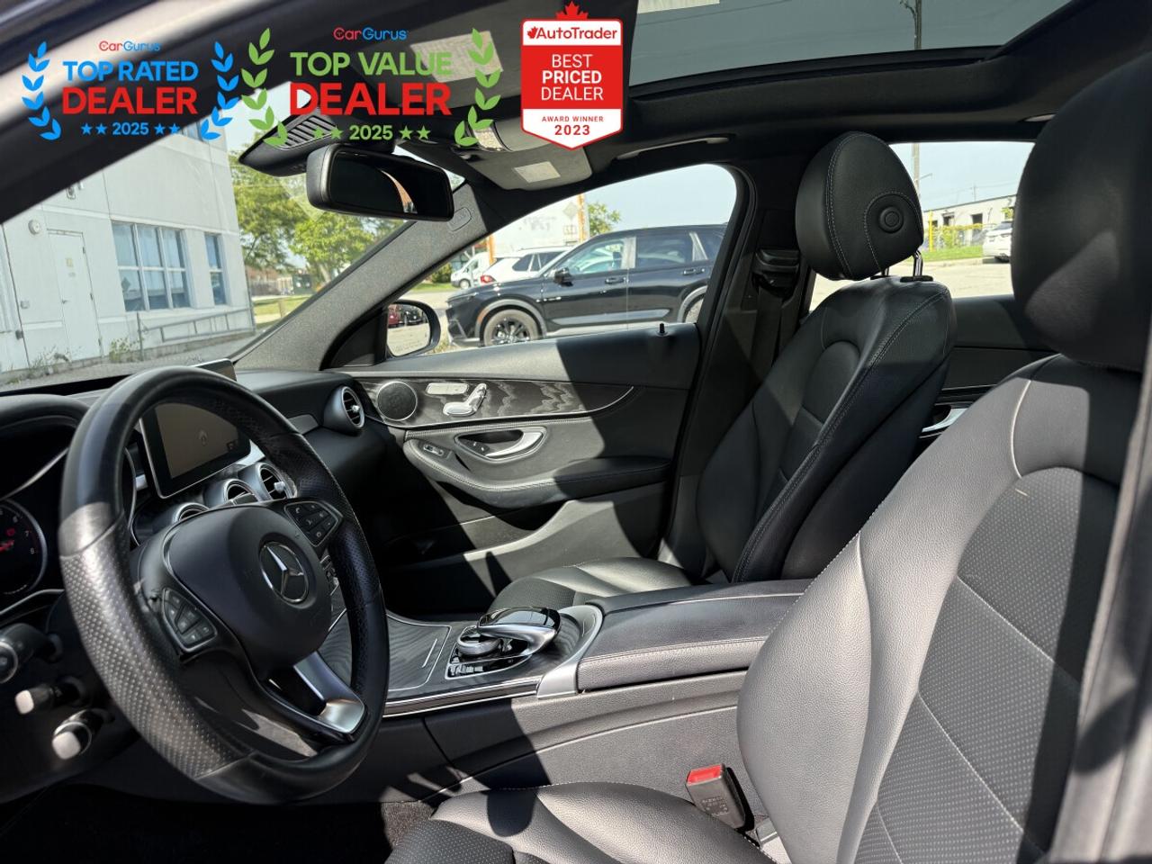 2016 Mercedes-Benz C-Class PREMIUM PKG | MB SERVICED | PANO | REAR CAMERA | NAVI | LOADED Photo