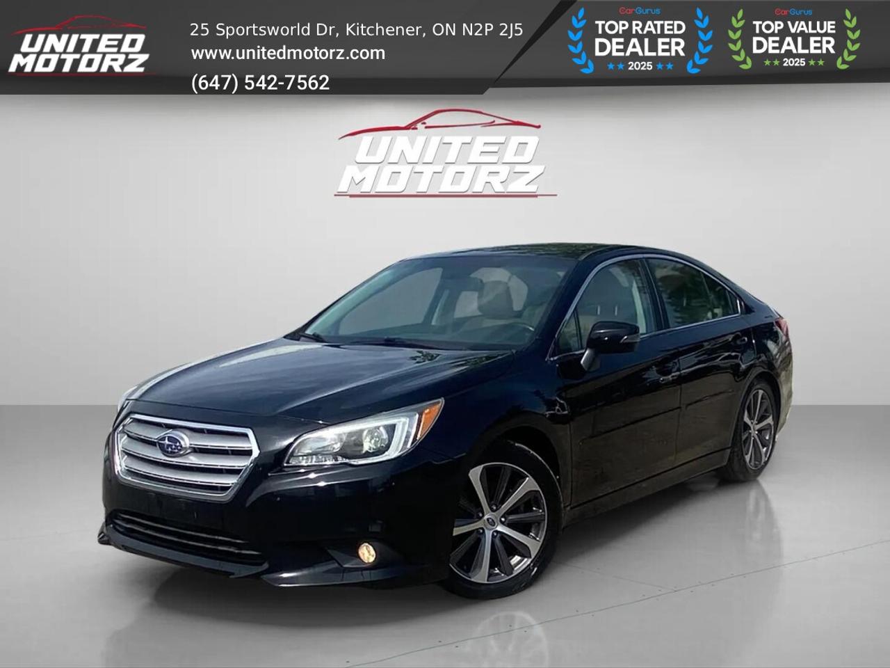 2016 Subaru Legacy CVT Limited w/Tech Pkg AWD 3.6L~CERTIFIE Photo5
